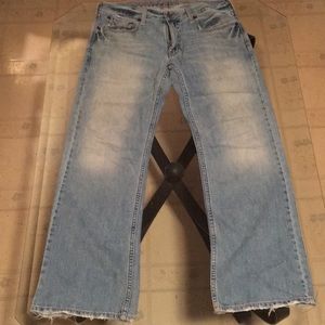 Light Blue American Eagle Boot Cut Jeans 31x30